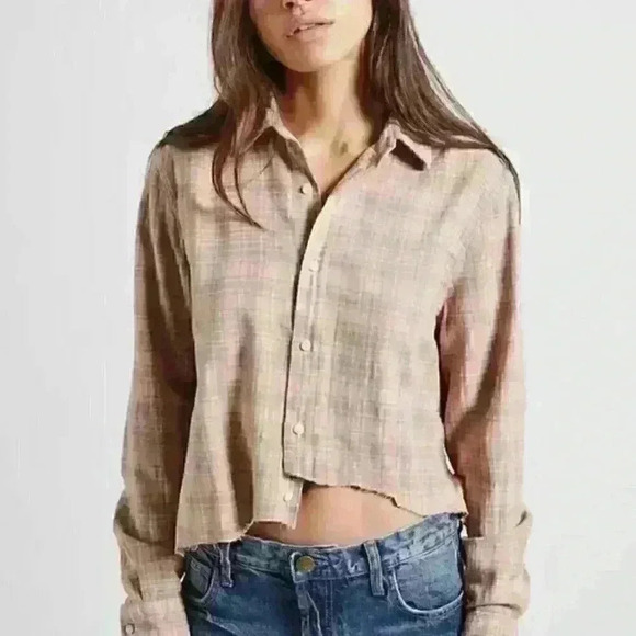 NEW! Current/Elliott Women’s 0 Mell Shirt NWT $228 - Picture 2 of 4